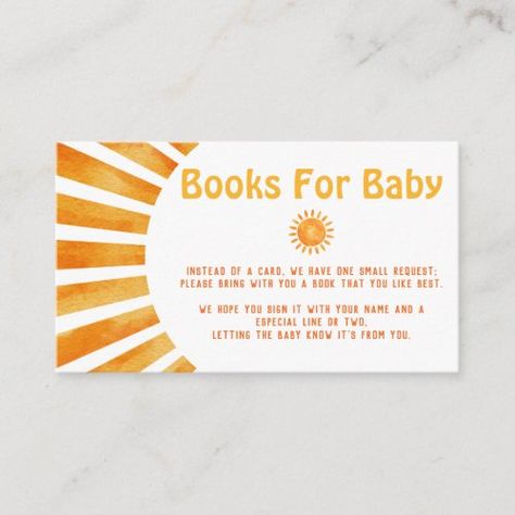 Here Comes The Sun Boho Baby Shower Book Request for $0.70 - Baby Shower Invitations Here Comes The Son Shower Ideas, Sun Themed Baby Shower Ideas, Here Comes The Sun Baby Shower Theme, Here Comes The Son Baby Shower Theme, Neutral Books, Sunshine Baby Shower Invitations, Retro Baby Showers, Baby Shower Themes Neutral, Here Comes The Son