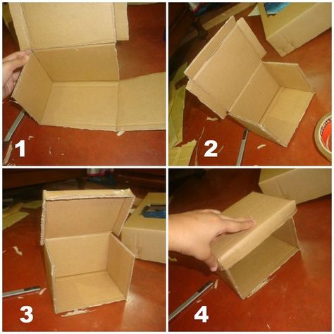 how to make cardboard drawer | DIY Cardboard Accessory Box Diy Jewellery Box Cardboard, How To Make Drawers, Cardboard Drawers, Paper Box Diy, Drawer Table, Cardboard Box Crafts, Green Craft, Jewelry Box Diy, Cardboard Jewelry Boxes