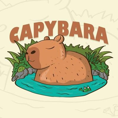 capybara outline vector silhouette 11293908 Vector Art at Vecteezy Water Cartoon, Illustration Cute, Vector Silhouette, Cartoon Illustration, Vector Graphics, Vector Art, Water