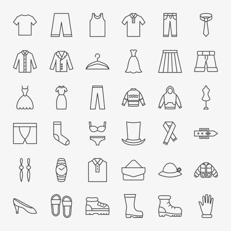 Clothing Icon, Clothes Icon, Clothing Symbols, Free Business Logo, Fashion Showroom, Business Fonts, Icon Clothing, Baggy Streetwear, Brand Icon