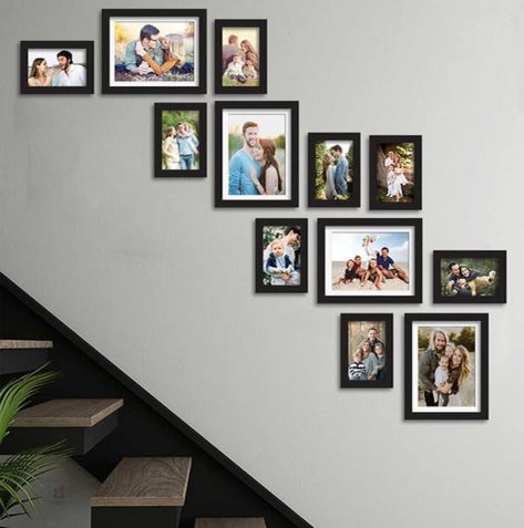 This Frames item by ShyamCraftCo has 206 favorites from Etsy shoppers. Ships from India. Listed on May 21, 2024 Gallery Stairs, Foto Muro Collage, Gallery Wall Staircase, Staircase Wall Decor, Gallery Wall Frame Set, Stair Wall, Wall Frame Set, Family Photo Wall, Rustic Picture Frames