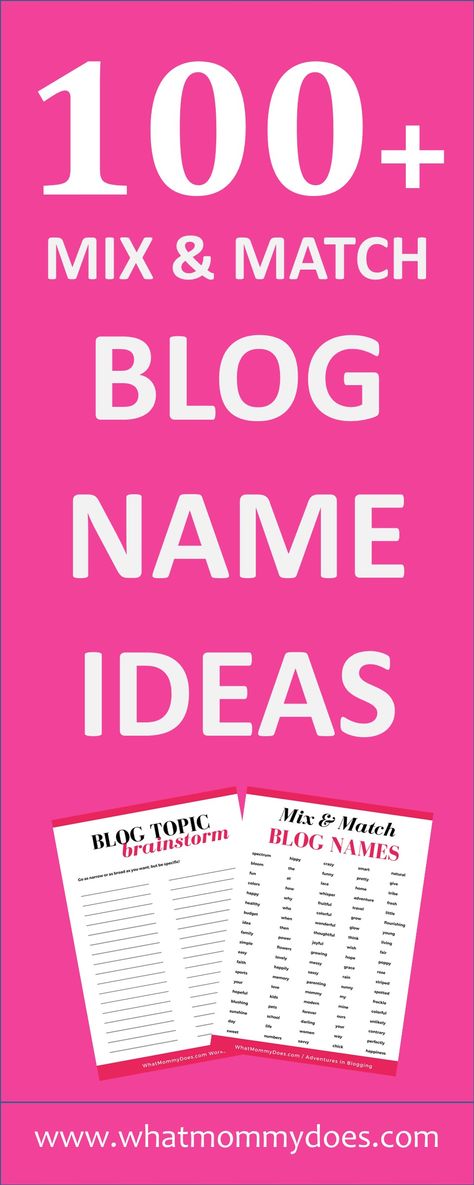 Blog Names Inspiration, Name Worksheets, Blog Name Ideas, Blog Writing Tips, Blogging Ideas, Interactive Posts, Money Savings, Blogging Inspiration, Name Inspiration