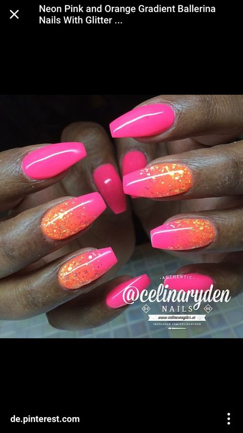 https://noahxnw.tumblr.com/post/160711672851/hairstyle-ideas Gel Nails Neon, Neon Coral Nails, 80s Nails, Sculpted Gel Nails, Nails Coral, Time Nails, Glitter Gradient Nails, Ombre Gel Nails, Fan Nails