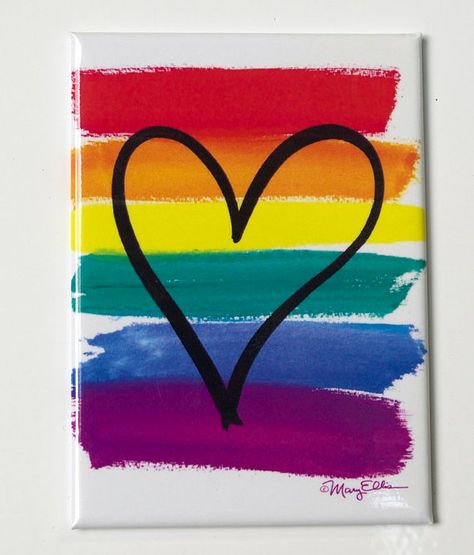 Emo Crafts, Pride Paintings, Rainbow Canvas Painting, Holiday Drawings, Rainbow Pride Flag, Rainbow Flag Lgbt, Pride Art, Paintings Ideas, Cute Blue Wallpaper