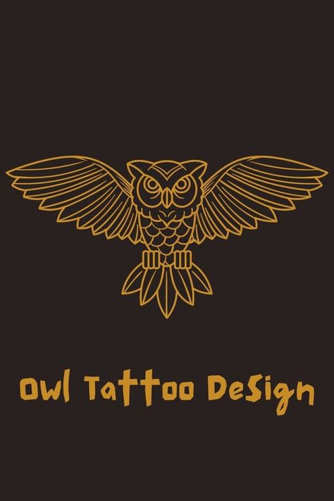 Nordic Owl Tattoo Design, Gold Owl, Owl Geometric Design, Owl Polynesian Tattoo, Steampunk Owl Tattoo, Art Nouveau Owl Tattoo, Owl Stencil, Choir Shirts, Owl School