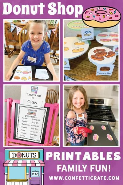 Play Pizza Shop, Play Bakery, Play Printables, Dramatic Play Printables, Body Preschool, Starting A Daycare, Dramatic Play Preschool, Summer Fun For Kids, Printables For Kids