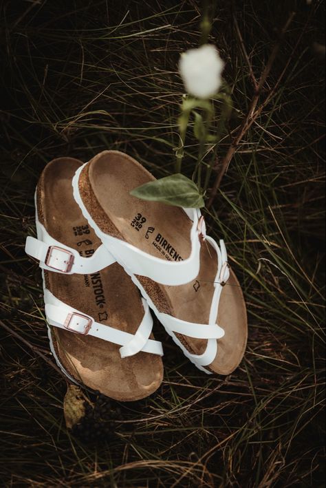 Wedding Dress With Birkenstocks, Bride Birkenstocks, Wedding Birkenstocks Bride, Birkenstock Wedding Shoes, Bridal Birkenstocks, Birkenstock Wedding, Wedding Birkenstocks, Dress With Birkenstocks, Birkenstock Mayari