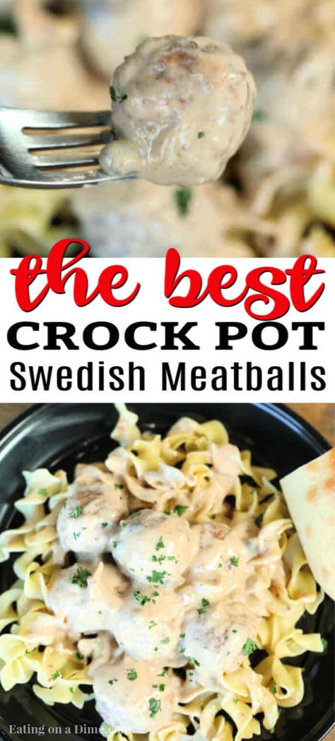 Crockpot Recipe With Meatballs, Sweetish Meatballs Recipe Crockpot, Easy Slow Cooker Swedish Meatballs, Crockpot Sweedish Meatball Recipes, Crockpot Recipes Swedish Meatballs, Home Made Meatballs Crockpot, Meatballs Crockpot Swedish, Fresh Meatballs Crockpot, Easy Swedish Meatball Recipe Crock Pots