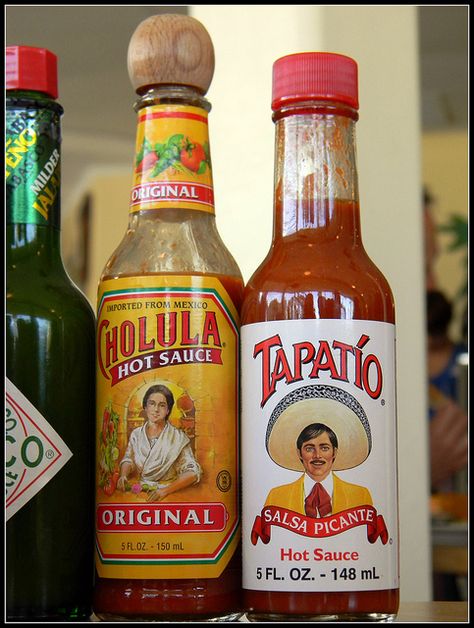 Which is better, Cholula or Tapatio? Tapatio Tattoo, Mexican Food Restaurant, Cholula Hot Sauce, Texas Pete, Taco Recipes, Mexican Style, Hot Sauce Bottles, Stuffed Hot Peppers, Food Obsession