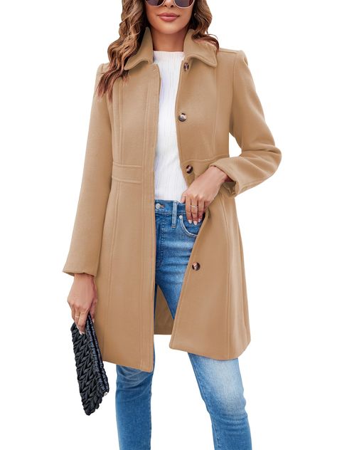 Camel coat outfit