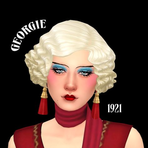 The Sims 4 Cc 60s Hair, Sims 2 50s Cc, Sims 4 Cc 1920s Makeup, Ts4 Vintage Hair, Sims 4 Cc 1900s Hair, 1920s Sims 4 Cc Hair, Sims 4 Bjd Cc, Sims 4 Cc Soldier Uniform, Sims 4 Flapper Cc