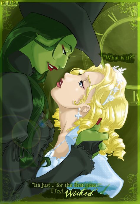 :yuri: As Long As You're Mine by vejiicakes on DeviantArt Wizard Of Oz Fanart, Broadway Wicked, The Witches Of Oz, Elphaba And Glinda, Wicked Musical, You're Mine, The Wonderful Wizard Of Oz, Lesbian Art, The Wizard Of Oz