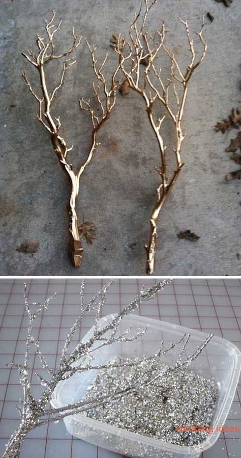 בר מצווה, Wedding Winter, Diy Wedding Decorations, Trendy Wedding, Christmas Wedding, Wedding Themes, Unique Weddings, Wedding Centerpieces, Tree Branches