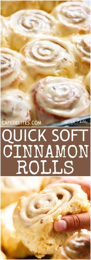 Soft Cinnamon Rolls, Quick Cinnamon Rolls, Weight Watcher Desserts, Breakfast Rolls, Homemade Dough, Tater Tots, Cinnamon Rolls Homemade, Cinnamon Rolls Recipe, Sweet Roll