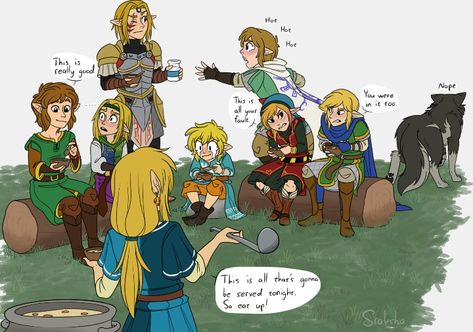 Linked Universe Zelda Linked Universe, Linked Universe Warriors, Four Linked Universe, Legend Linked Universe, Linked Universe Warriors Fanart, Wild Linked Universe, Linked Universe Legend, Warriors Linked Universe, Linked Universe Time