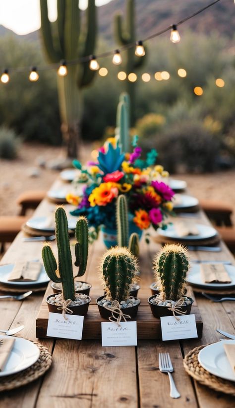 22 Hacienda-Style Wedding Ideas - WithLoveLive Cactus Themed Wedding, Hacienda Wedding, Cactus Wedding, Hacienda Style, Arizona Wedding, Mexico Wedding, Wedding Aesthetic, Style Wedding, Rustic Charm