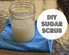 Easy DIY Sugar Scrub #diy #sugarscrub #beauty Sugar Body Scrub Recipe, Diy Sugar Scrub, Scrub Diy, Diy Dry Shampoo, Body Scrub Recipe, Hair Scrub, Prevent Ingrown Hairs, Sugar Scrub Diy, Under The Skin