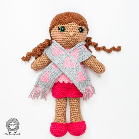 Crochet Doll Scarf, Crochet Doll Scarf Pattern Free, Doll Scarf, Crochet Doll Tutorial, Crochet Scarf Pattern Free, Small Scarf, Diy Advent Calendar, Scarf Crochet, Doll Hat