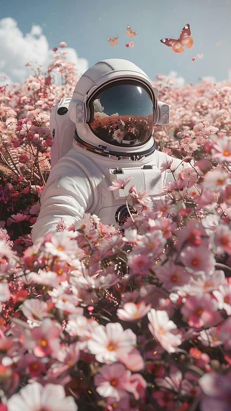 Next Wallpaper, The Spectre, Fashion Illustration Collage, Nature Collage, Astronaut Wallpaper, Dream Fantasy, Astronaut Art, Iconic Wallpaper, Space Illustration