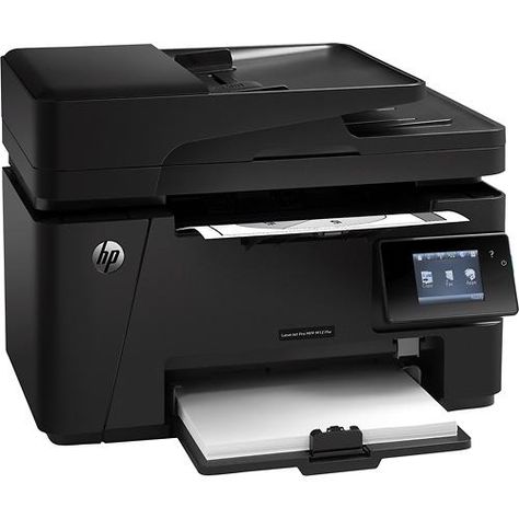 HP - LaserJet Pro MFP M127fw Network-Ready Wireless Black-and-White All-in-One Laser Printer - Black - Angle Multifunction Printer, Wireless Printer, Printer Driver, Office Printers, Hewlett Packard, Hp Printer, Hp Laptop, Printer Scanner, Laser Printer