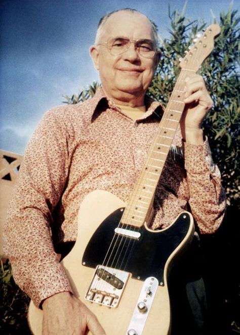 March 21 – d.  Leo Fender, American instrument maker (b. 1909) Note Music, Famous Guitars, Leo Fender, Fender Electric Guitar, Telecaster Guitar, Guitar Gear, Classic Guitar, Lenny Kravitz, Guitar Hero