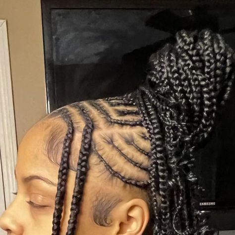 Fulani Braids With Curly Ends, Braids W Curly Ends, Braids With Curly Ends, Fulani Braids, African Braids Hairstyles, African Braids, Braids Hairstyles, Weave Hairstyles, Hair Stylist