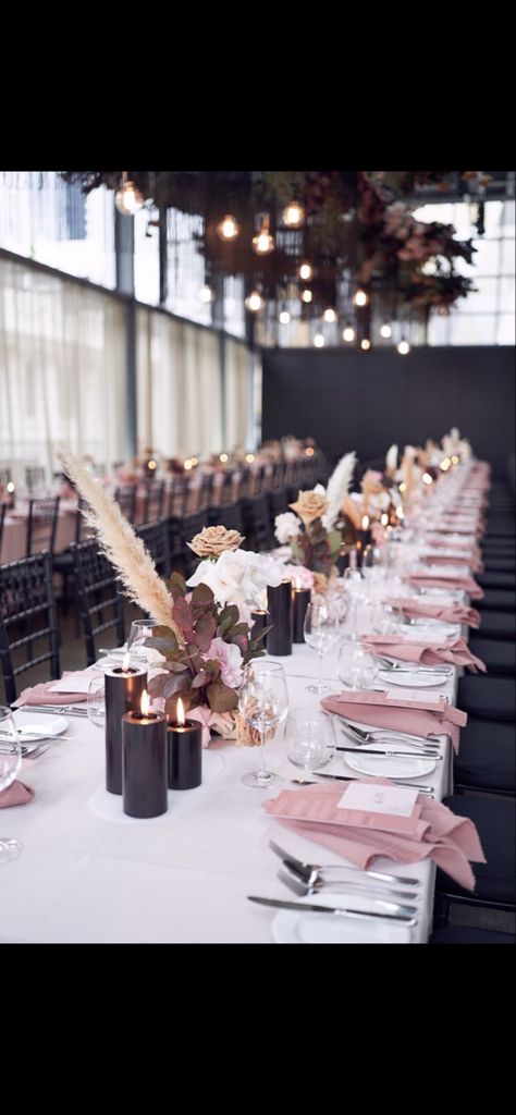 Wedding Table Pink, Reception Styling, Tafel Decor, Deco Rose, Pastel Roses, Melbourne Wedding, Long Table, Glamorous Wedding, Photos Wedding