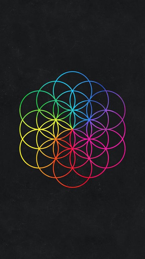 Coldplay Art, Coldplay Wallpaper, Coldplay Albums, Head Full Of Dreams, Cold Play, Coldplay Concert, Chris Martin, Sacred Art, Flower Of Life