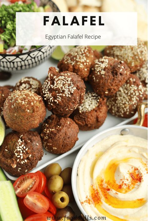 Egyptian Falafel, Egyptian Foods, Falafel Recipes, Arab Food, Falafel Recipe, Feel Healthy, Egyptian Food, Egyptian Style, Fava Beans