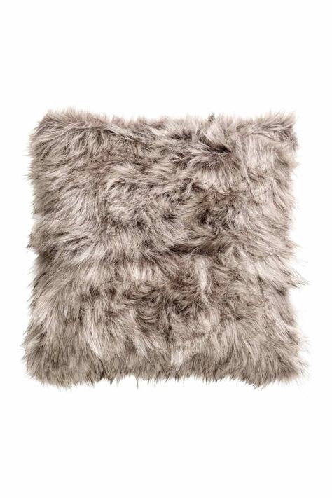 Get it from H&M, £12.99. Hm Home, Fur Decor, Faux Fur Pillow, Fur Pillow, H&m Home, Chic Home, My New Room, Interior Design Trends, Living Room Interior