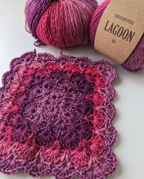 💓💜 Brand New yarn 💜💓 . Say hello to lagoon by @yarnsmiths And wow isn't she pretty 😍 this particular shade has gorgeous pinks and purple and it's sooo soft and silky, such a beautiful yarn 😍 . Massive thank you to @woolwarehouse for sending me the latest @yarnsmiths yarn to play with, I highly recommend this one it's super pretty, head over to @woolwarehouse now to see the full range of lagoon 💓💜💓 . 💓💜 The shade I'm using is giola lagoon 💜💓 . . . . . #crochet #crocheted #crochetgirlpower #cr... Crochet Girls, The Shade, Say Hello, To Play, Yarn, Shades, Range, Thank You, Crochet