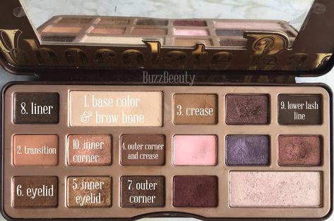 Too Faced Chocolate Bar Palette Tutorial for Neutral Eye look Too Faced Chocolate Bar Palette, Too Faced Chocolate Bar Looks, Chocolate Bar Palette Looks, Chocolate Bar Too Faced, Too Faced Chocolate Bar, Bar Palette, Chocolate Palette, Too Faced Eyeshadow, Chocolate Bar Palette