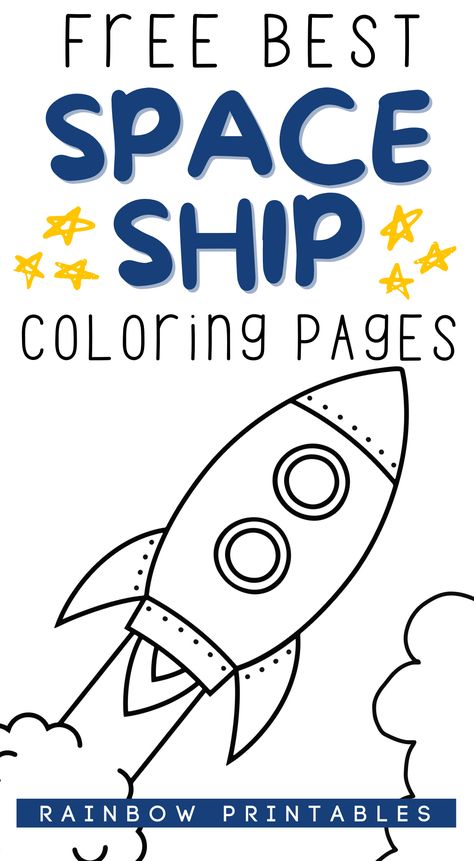 Rocketship and outer space fan? me too! The U.S. government confirmed that sightings of UFO by American fighter pilots and Navy officers were not hoaxes, they were…real. REAL! This whole thing inspired me to put together some outer space + rocket ship theme coloring pages for toddlers. I created something that will keep kids interested in space, rocket ships, astronauts, planets, stars, aliens, UFOs, shuttles. - Outer space coloring pages, free, galaxy, NASA, children, free printable Space Rockets Craft, Rocketship Printables Free, Rocket Ship Coloring Page Free Printable, Printable Rocket Ship Template, Free Rocket Ship Printables, Rocketship Coloring Page, Rocket Ship Coloring Page, Rocket Coloring Pages Free Printable, Rocket Printable Free