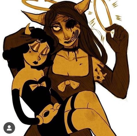 Susie Campbell and Alice Angelart does not belong to me. Credit goes the the original artist for now the artist... Mlp Anatomy, Susie Campbell, Alice Angel, Ink Machine, Bendy And The Ink Machine, Indie Games, Horror Game, Art Inspiration Drawing, Character Drawing