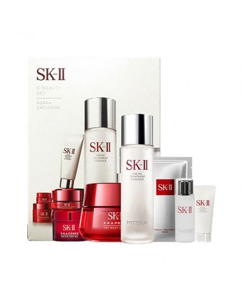 Discover great products at the best prices at Dealmoon. - SKII 7pcs Set. Price:$360.88 Sk Ii Skincare, Korean Skin Care Secrets, Facial Lotion, Blemish Remover, Supple Skin, Essential Oils For Skin, Foaming Facial Cleanser, Premium Skincare, Sk Ii