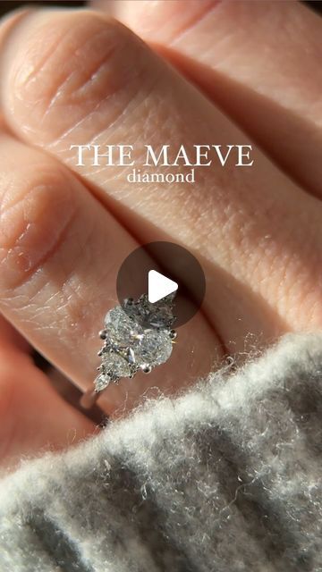 Brianna Trudell on Instagram: "(SOLD) Did I? Yes. Yes I did. White gold!!!! 😱✨

This version of my Maeve will be available on Friday! The center is a 1.02 CT E VVS1 lab grown diamond, and set in 14K white gold!" Yes I Did, December 12, Lab Grown, Lab Grown Diamonds, Diamond Ring, Lab, White Gold, Thing 1, Ring