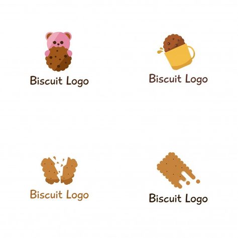 Biscuit logo design collection | Premium Vector #Freepik #vector #background #logo #food #business Biscuit Logo Design Ideas, Biscuit Logo, Norton Logo, Homemade Oatmeal Cookies, Cookies Logo, Delicious Cookies Homemade, Cookie Vector, Cookies Branding, Channel Ideas