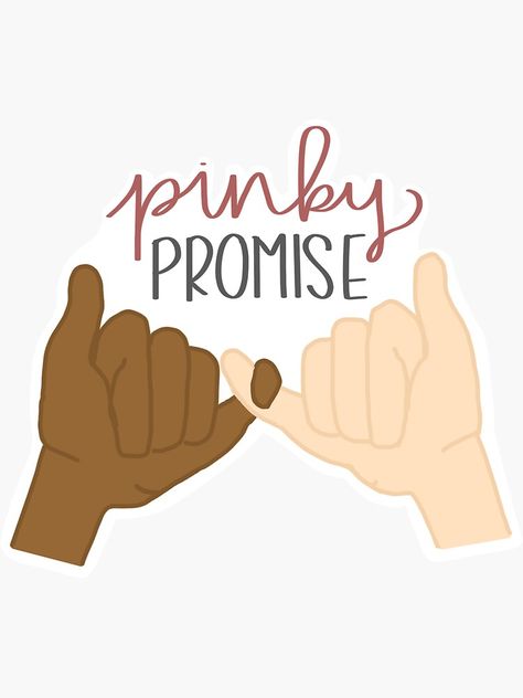 Special Someone, Pinky Promise, Your Special, Glossier Stickers, Transparent Stickers, Sticker Design, Vinyl Sticker, For Sale, Sticker Designs