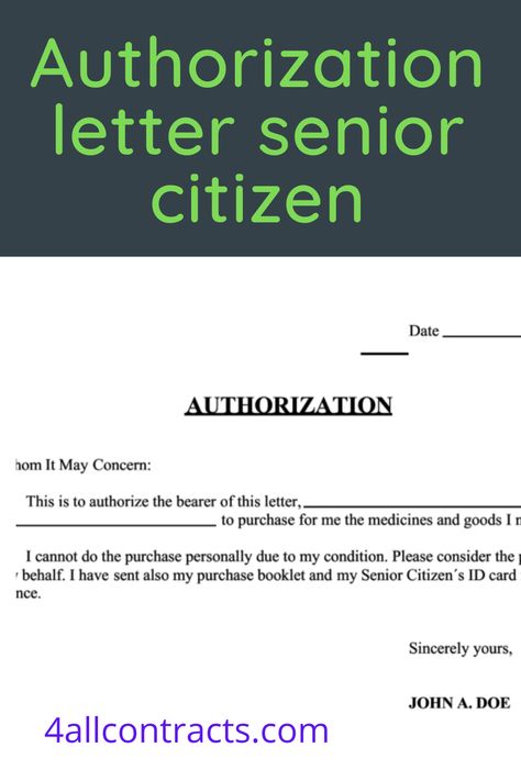 Authorization letter for senior citizen - sample template | Philippines Find this sample Authorization Letter for Senior Citizen template. This document is for free download in pdf format. You can adapt it depending on your needs. #freedownload #elder #letter #template #philippines #doc #download #pdf #seniorcitizen #geriatrics #adapt Cars Preschool, Authorization Letter, Senior Citizen Discounts, Wedding Photography Contract, Late Registration, Rental Agreement Templates, Old Paper Background, Senior Discounts, Girl Drawings