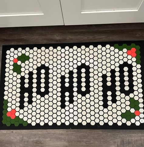 Tile Mat Christmas Ideas, Letterfolk Christmas Mat, Christmas Letterfolk Mat, Tile Mat Christmas, Letterfolk Tile Mat Ideas Christmas, Christmas Tile Mat, Letter Folk Tile Mat Ideas, Letterfolk Tile Mat Ideas, Tile Mat Ideas