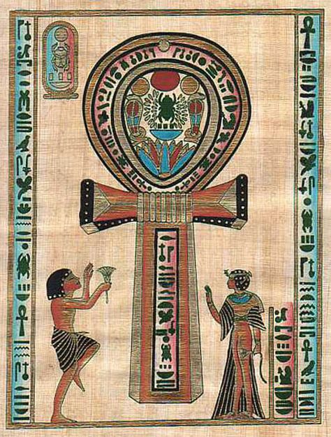 ankh-key-of-life Egyptian Painting, Ankh Symbol, Egyptian Artifacts, Egyptian Hieroglyphics, Egyptian Symbols, Egypt Art, Religious Symbols, Egyptian Mythology, Ancient Egyptian Art