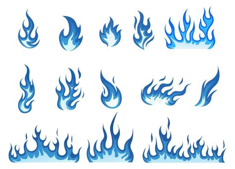 Blue Flames Drawing, Blue Flame Tattoo Fire, Blue Flame Drawing, Blue Flame Painting, Flame Design Graphics, Blue Flames Tattoo, Fire Flames Drawing, Blue Aesthetic Drawing, Blue Flame Tattoo