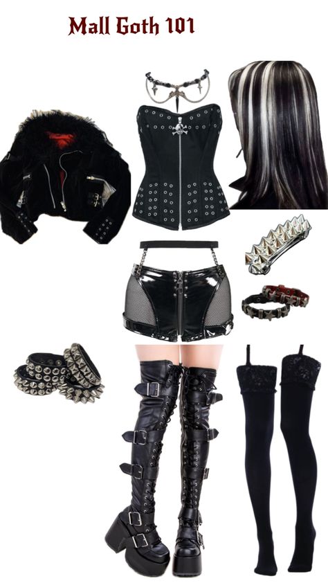 Mall goth fit Mall Goth Fits, 2000s Mall Goth Outfits, Mall Goth Dti, Goth Baddie Outfits, Gorillaz Oc, Thick Goth Outfits, Goth Ihop, Mallgoth Outfits, Fat Goth