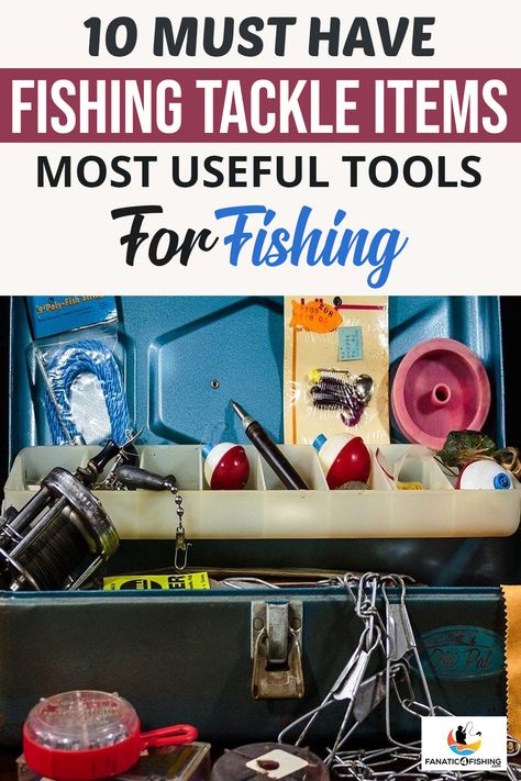 Fishing Needs, Tackle Box Essentials Fishing, Fishing Must Haves, Fishing Tackle Box Ideas, Fishing Knowledge, Fishing Tackle Organization, Diy Fishing Gear, Fresh Water Fishing, Fishing Gear Organization