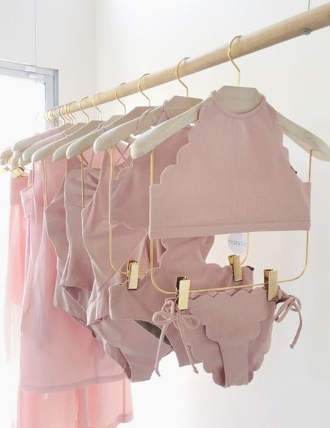 Swimwear Display, Lingerie Store Design, Reflective Accessories, Store Design Boutique, Top Swimwear, Pastel Roses, Best Swimwear, Boutique Interior, Store Design Interior