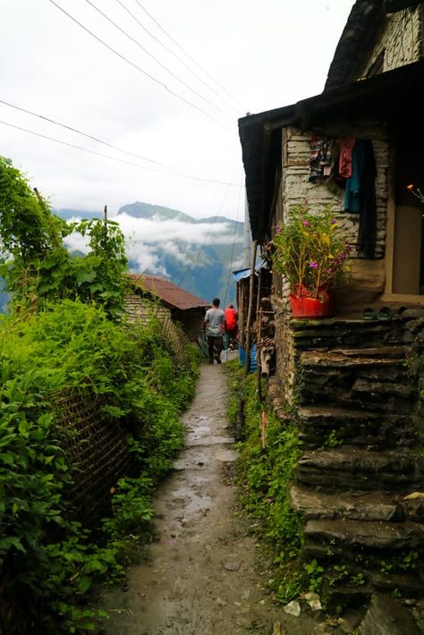 Paudwar, Nepal Village Guide ⋆ Full Time Explorer Nepal Village, Pokhara Nepal Video, Dolpa Nepal, Nepal People, Annapurna Trek, Countryside Village, Nepal Pokhara, Nepal Culture, Village Girl