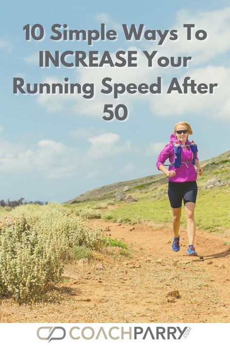 By following these simple tips it is possible to improve your running speed and stay injury-free in your 50s, 60s, 70s, and beyond. Improve Running Speed, Improve Running, Running Speed, Ultra Marathon, Race Day, Cross Training, Strength Training, Simple Way, Over 50