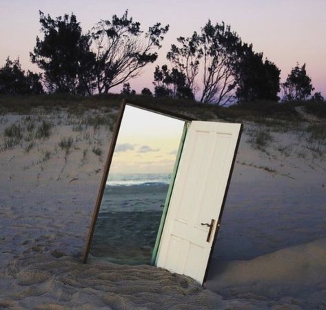 Door Outside, Surrealism Photography, Land Art, Another World, Surreal Art, Photography Inspo, Installation Art, Surrealism, Art Inspo