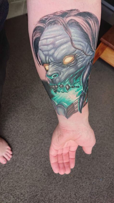 Path Tattoo, Left Hand Tattoo, Legacy Of Kain, Left Hand Path, Christchurch Nz, Gamer Tattoos, Christchurch, Tattoo Artist, Left Handed