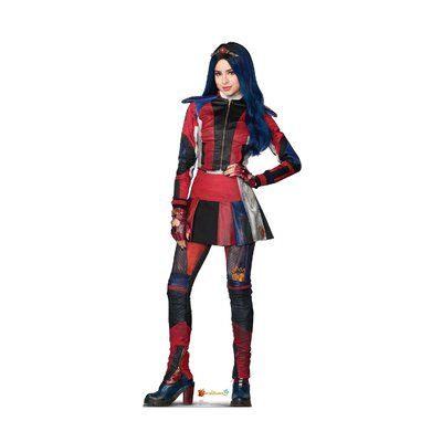 Evie Costume Descendants, Descendants 3 Evie, Evie Costume, Evie Descendants, Descendants Costumes, Cardboard Standup, Descendants Party, Mal And Evie, Disney Channel Descendants